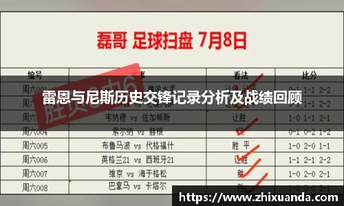 雷恩与尼斯历史交锋记录分析及战绩回顾